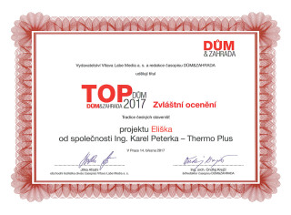 Ilustrační obrázek TOP DŮM 2017-tradice českých stavenišť